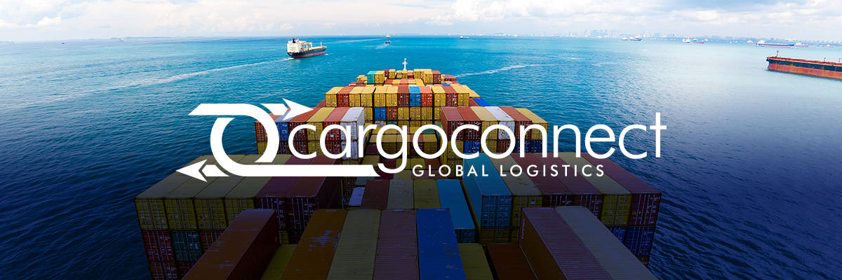 Cargo ship loaded with shipping containers