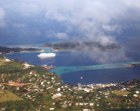 Vanuatu's main port - Port Villa